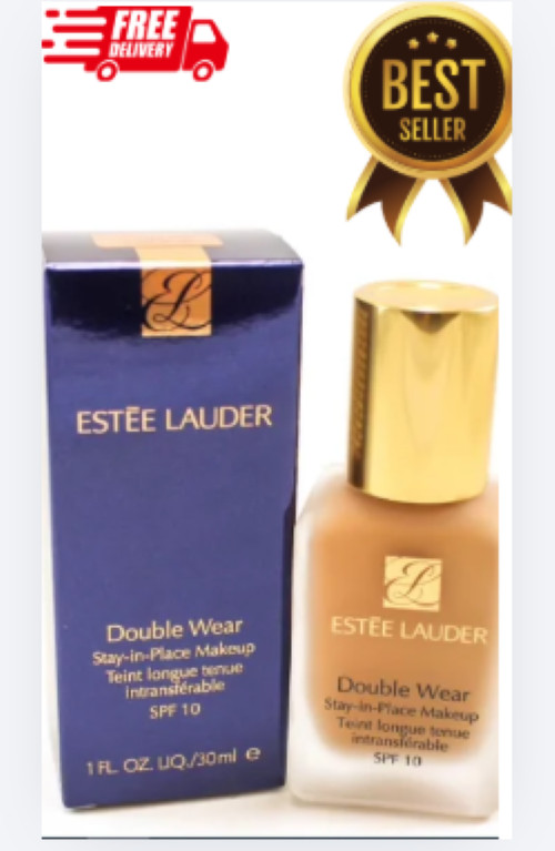 NEW Estee Lauder Double Wear Stay in Place Foundation SPF 10 3N2 Wheat 1 oz.