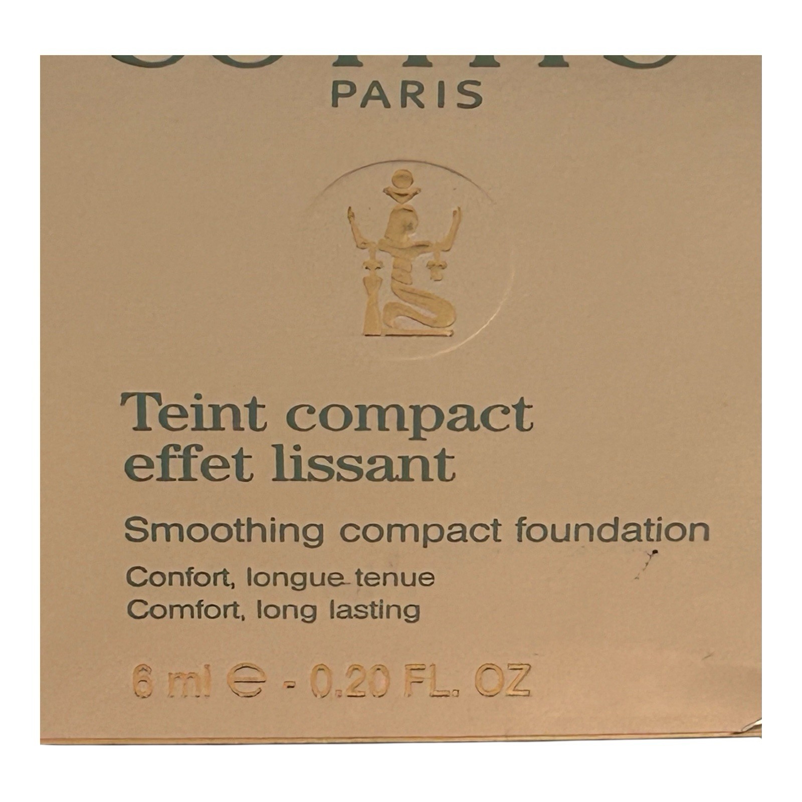 Sothys Paris Smoothing Compact Foundation Velours de peche (Peach Velvet) 0.2 oz