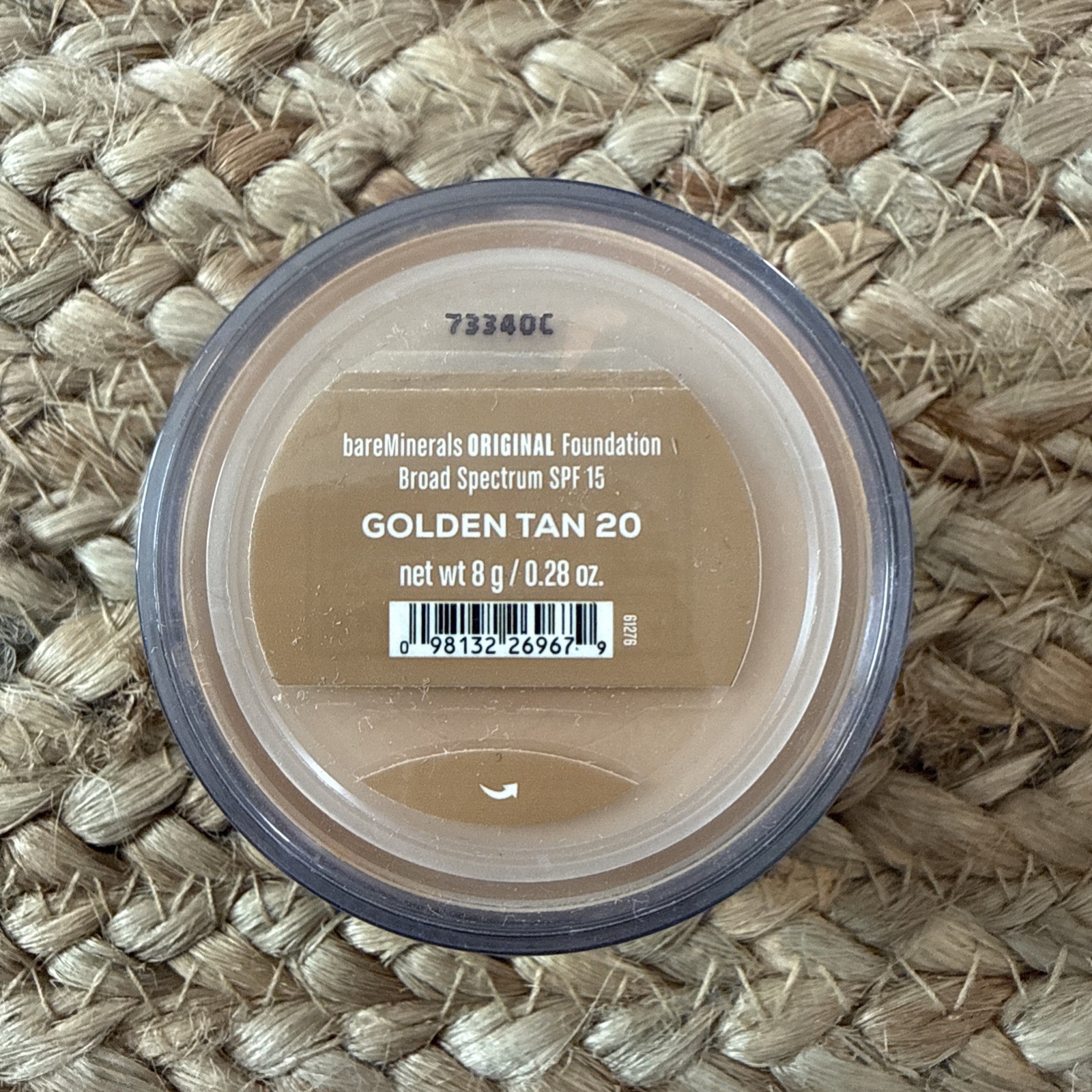 bareMinerals Original Foundation SPF 15 – Golden Tan 20 ( 8g )