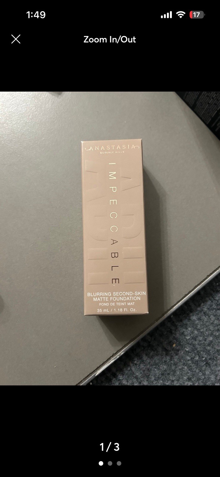 Anastasia Beverly Hills Impeccable Blurring Second-Skin Matte