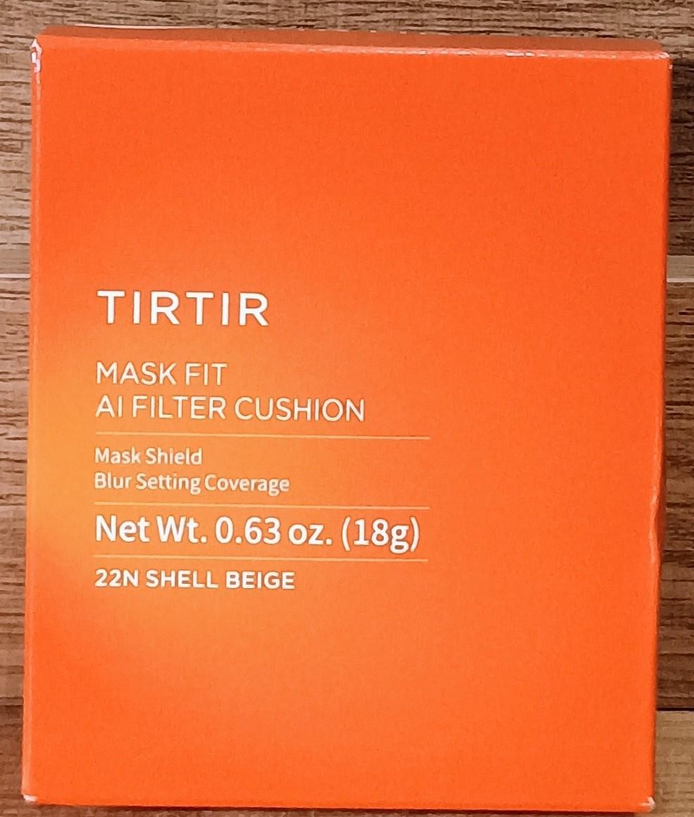 TIRTIR Mask Fit Ai Filter Cushion Foundation Semi-Matte Finish 22N Shell Beige