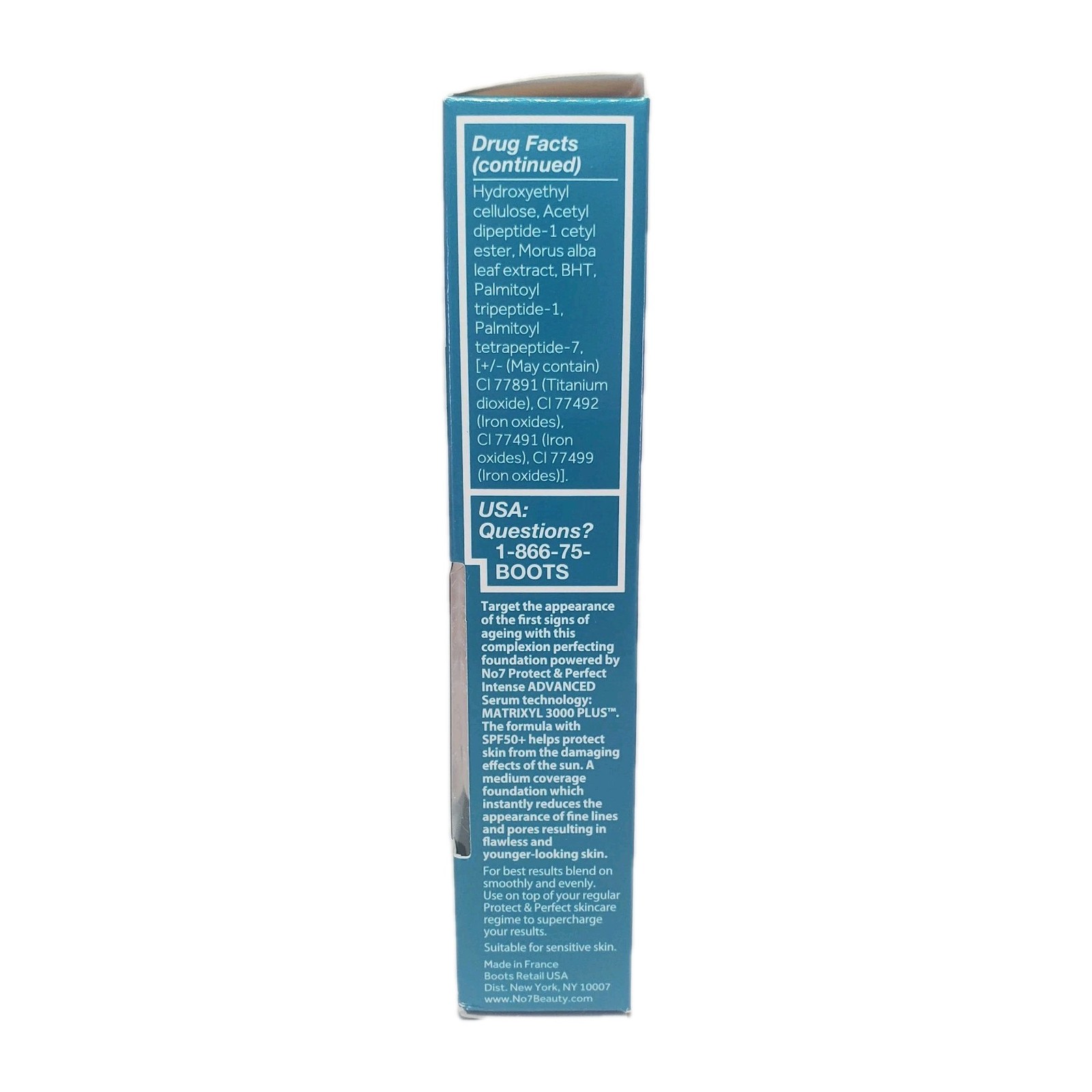 No7 Protect & Perfect Intense Advanced All-in-One Foundation SPF50+ Cool Vanilla