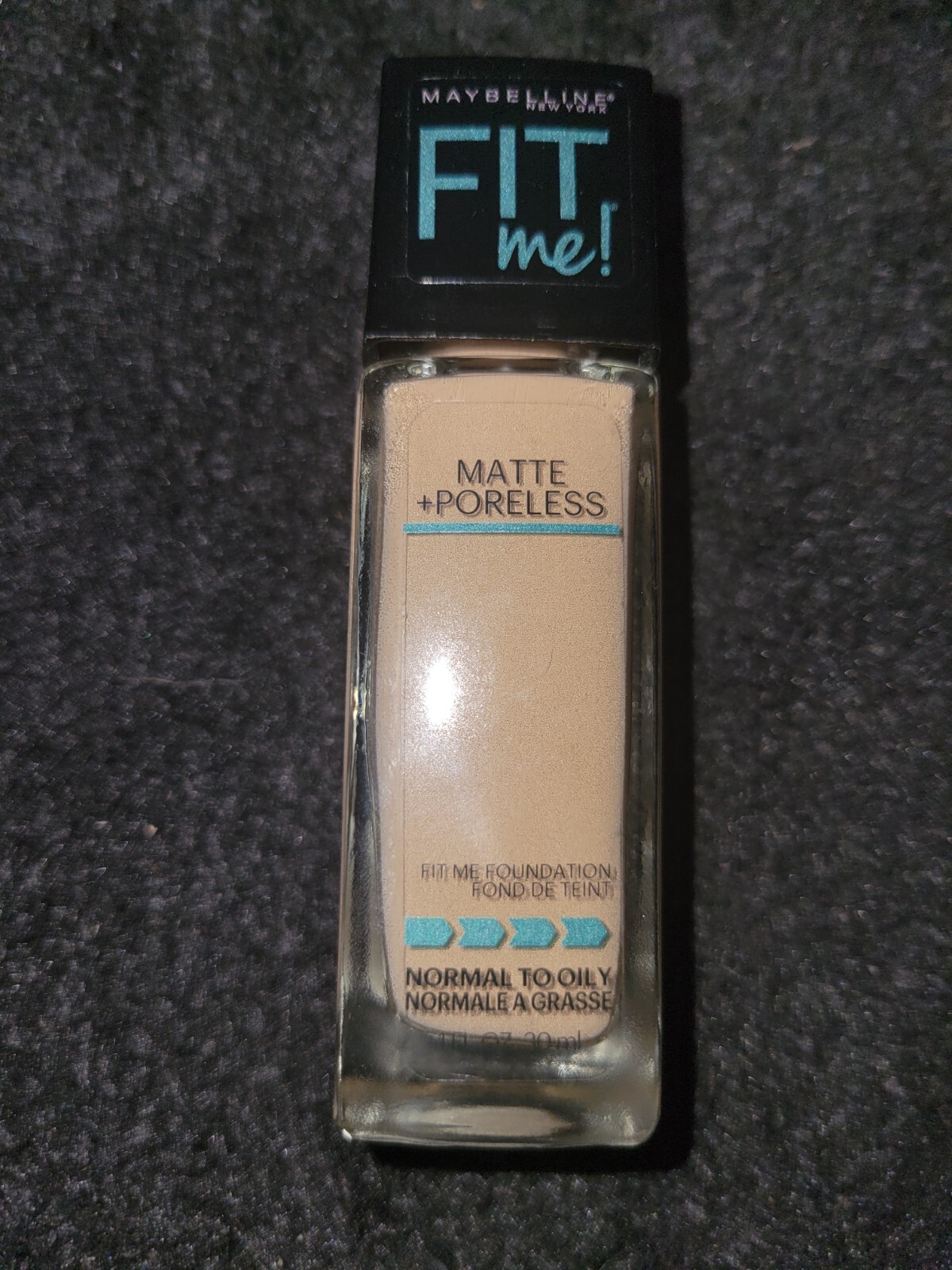 MAYBELLINE FIT ME MATTE+PORELESS NORMAL TO OILY FOUNDATION 1 FL OZ. / 30ml #222
