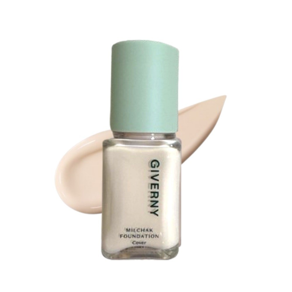 GIVERNY MINI MILCHAK Close-covering Cover Foundation 01NW 15ml SPF30 PA++
