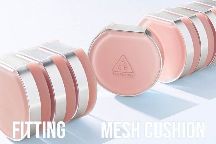 3CE Fitting Mesh Cushion 11g + Refill 11g TWS PICK SPF40 PA+++ Korea Beauty