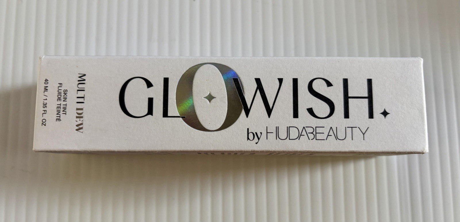 Huda Beauty GloWish Multi Dew Skin Tint- Color Deep Tan #10- 40ml fragrance free