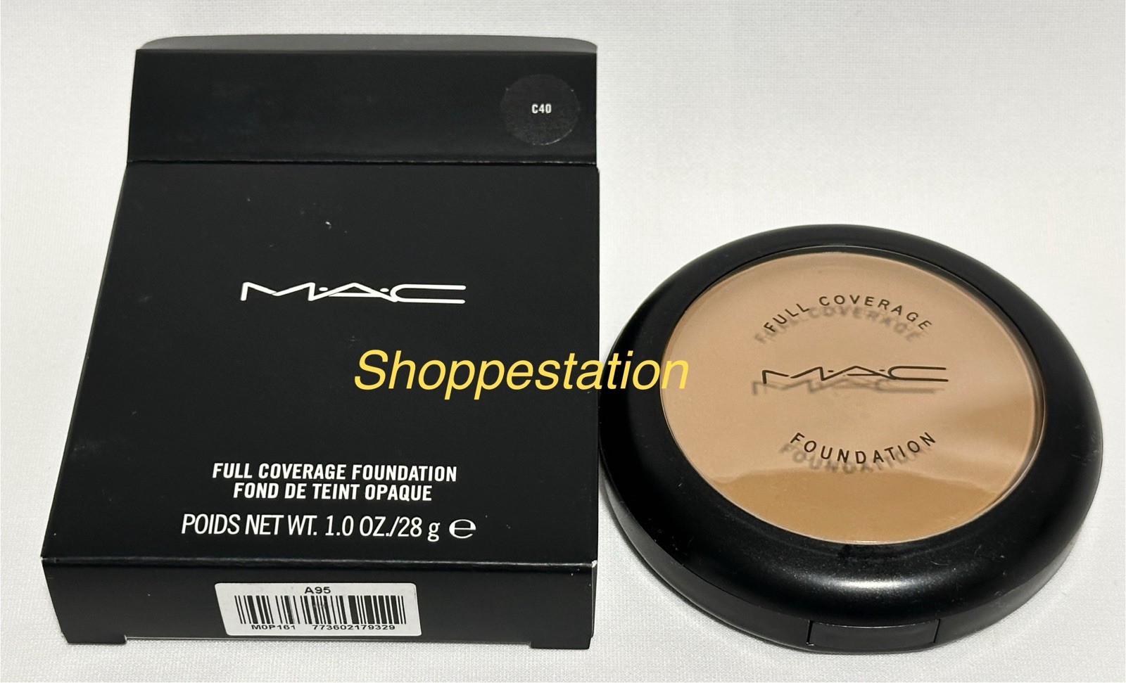 MAC Full Coverage Foundation Shade C40 Full Size 1oz / 28g New In Box