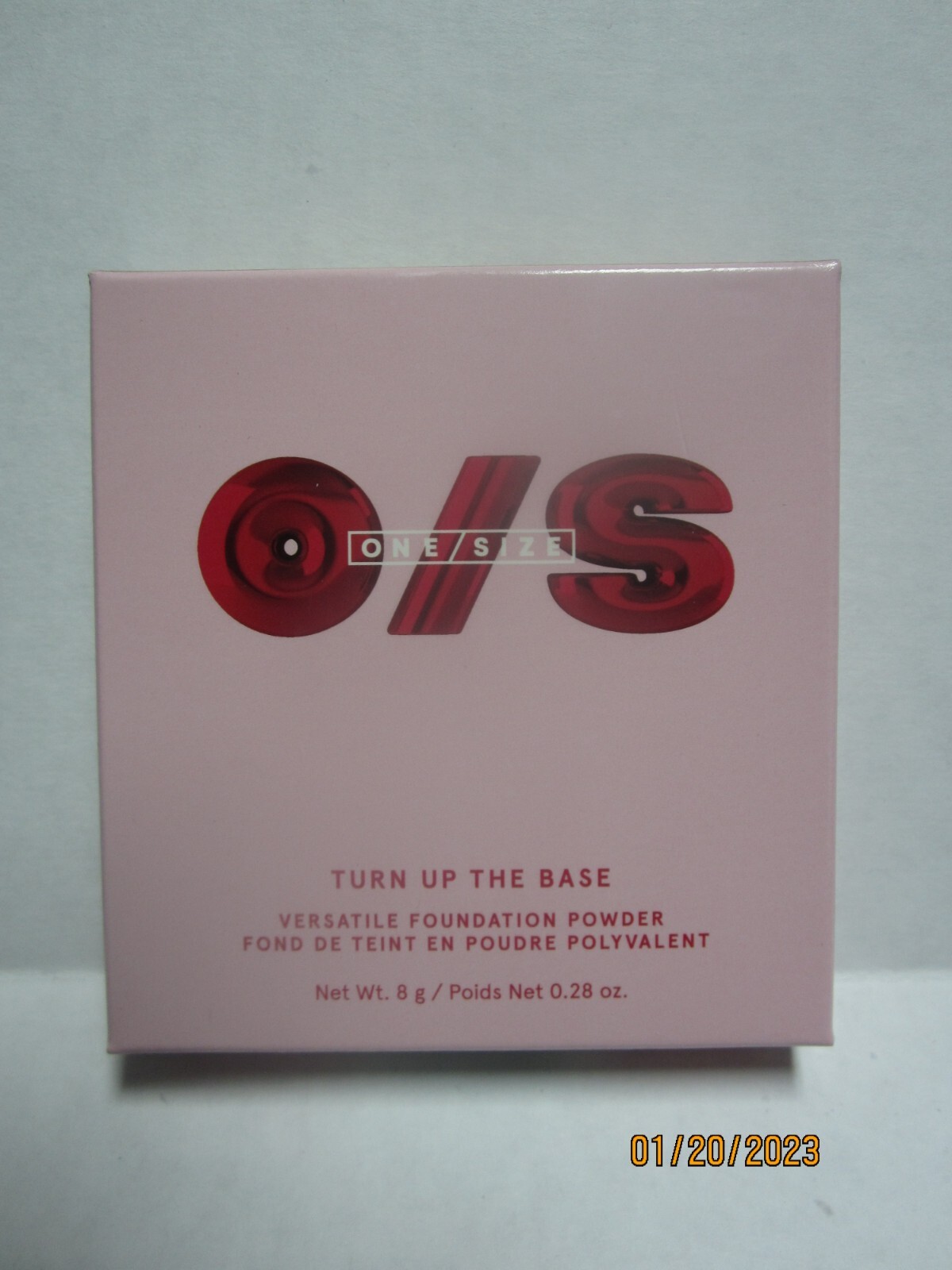 One/Size Turn Up The Base Foundation Powder Dark 1 (GO); Golden Olive Undertones