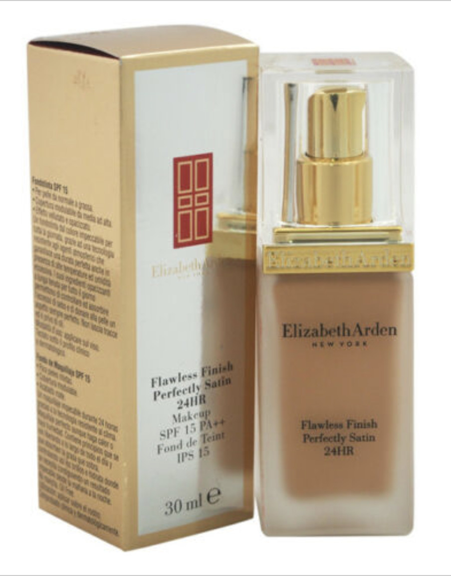 Elizabeth Arden Flawless Finish Perfectly Satin 24HR Makeup 1 OZ Warm Cappuccino