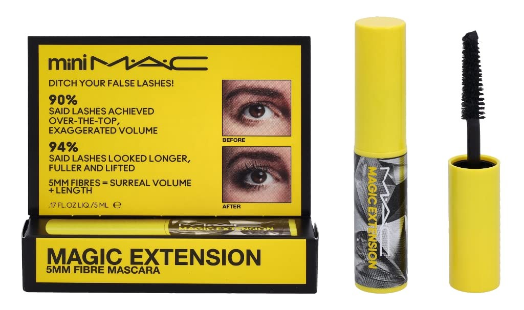 Mac Mini Magic Extension 5Mm Fibre Mascara Extensive Black 0.17 Fl Oz