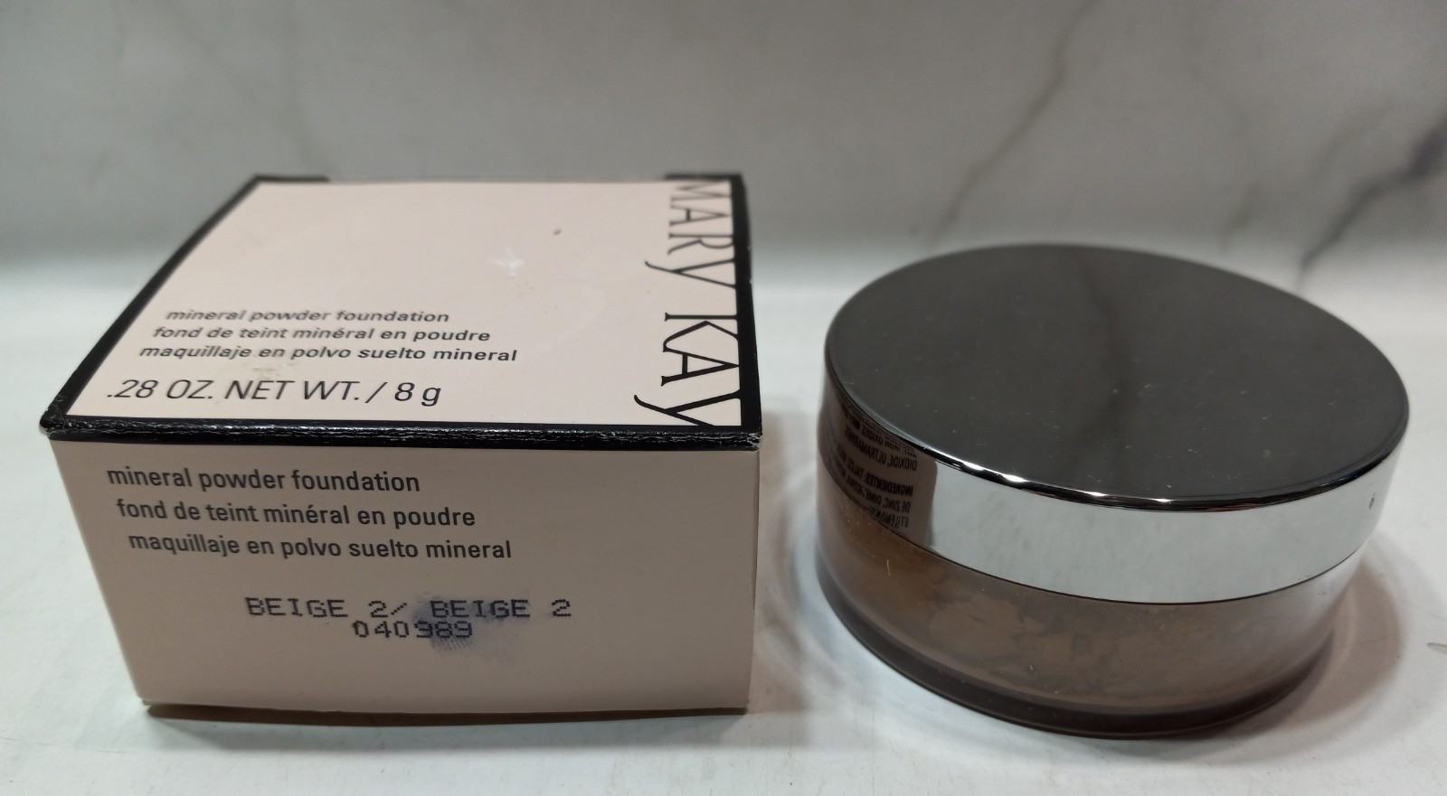 Mary Kay Mineral Powder Foundation Beige 2 size .28 oz #040989