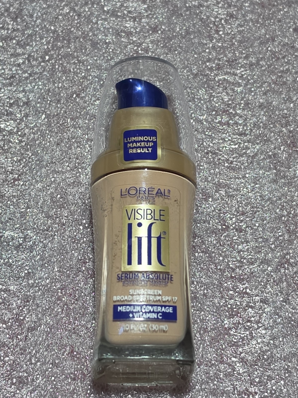 L’Oreal Paris Visible Lift Serum Absolute Foundation # 143 Soft Ivory 1fl Oz NEW