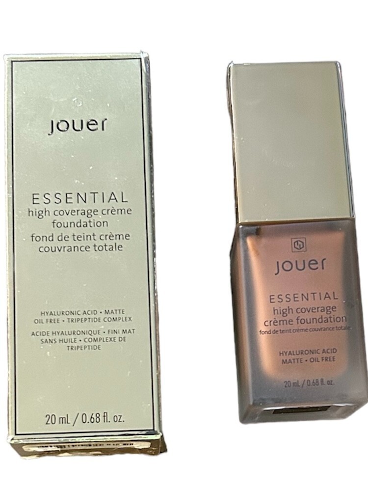 Jouer Essential High Coverage Creme Foundation Mahogany .68 Fl oz 20 mL