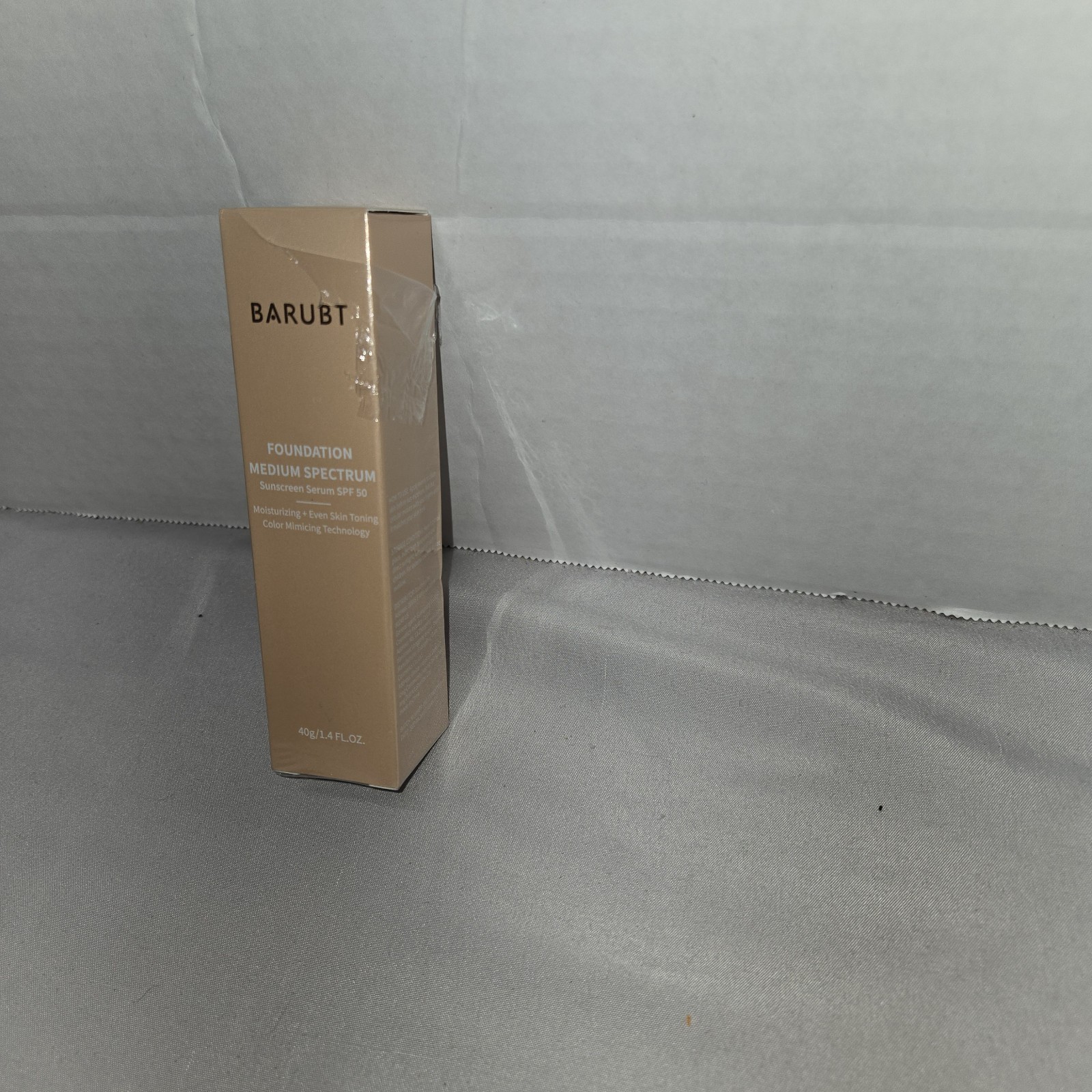 Barubt Foundation MEDIUM SPECTRUM SUNSCREEN SERUM SPF 50 NEW NIP