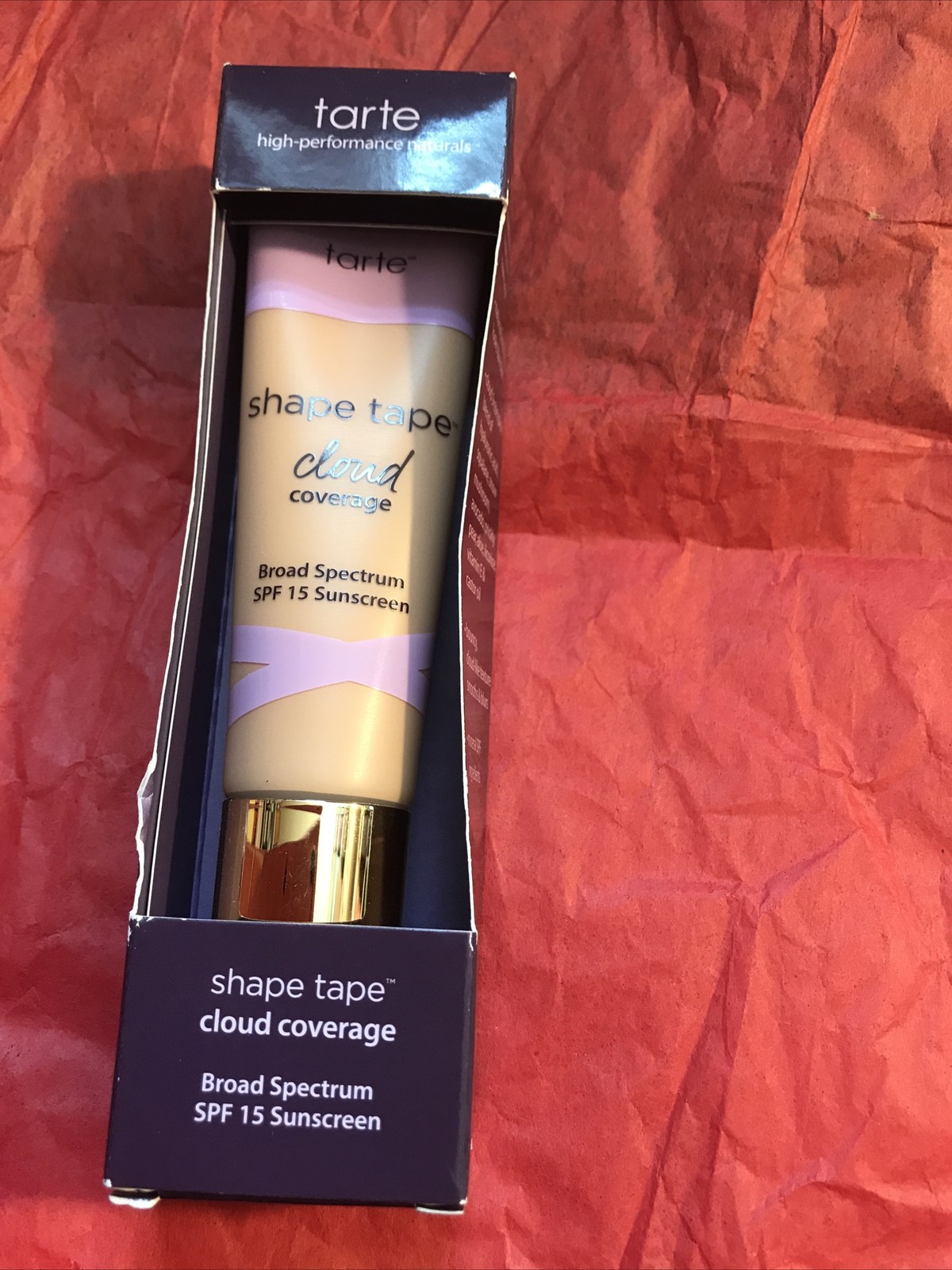 Tarte Shape Tape Cloud Coverage Spf 15 ~ 12N Fair Neutral ~ 1 oz / 30 ml