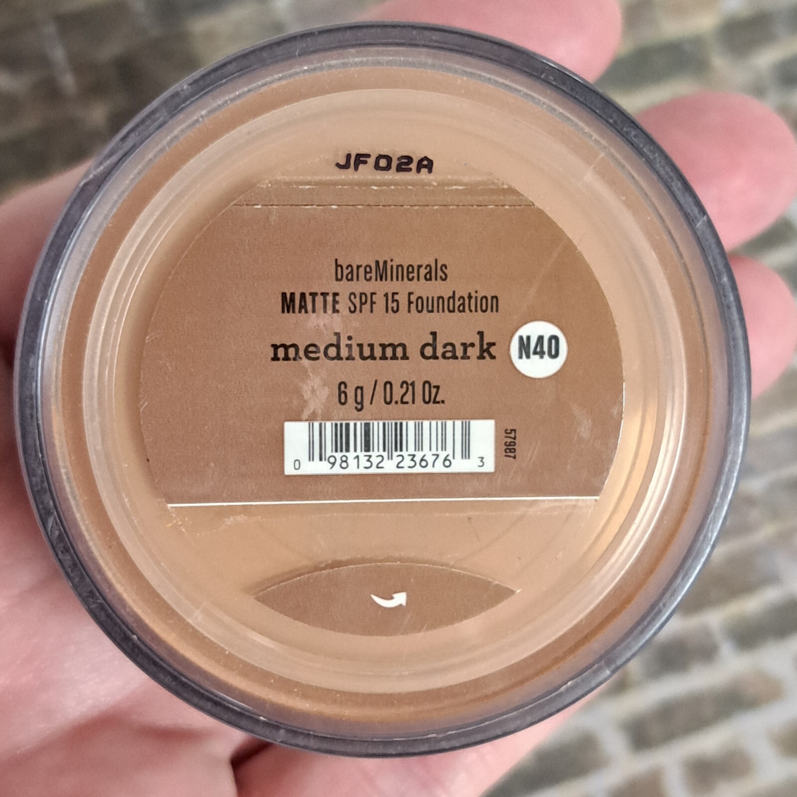 bareMinerals MEDIUM DARK N40 Matte Powder Foundation 6 g SPF 15 bare minerals
