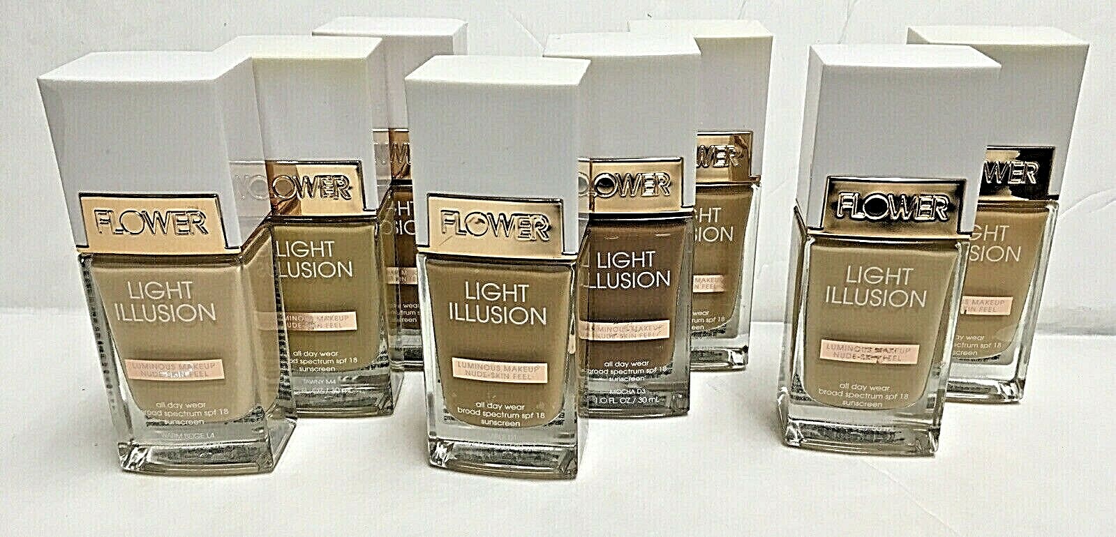 FLOWER Light Illusion Foundation by Drew Barrymore all day wear New Unboxed