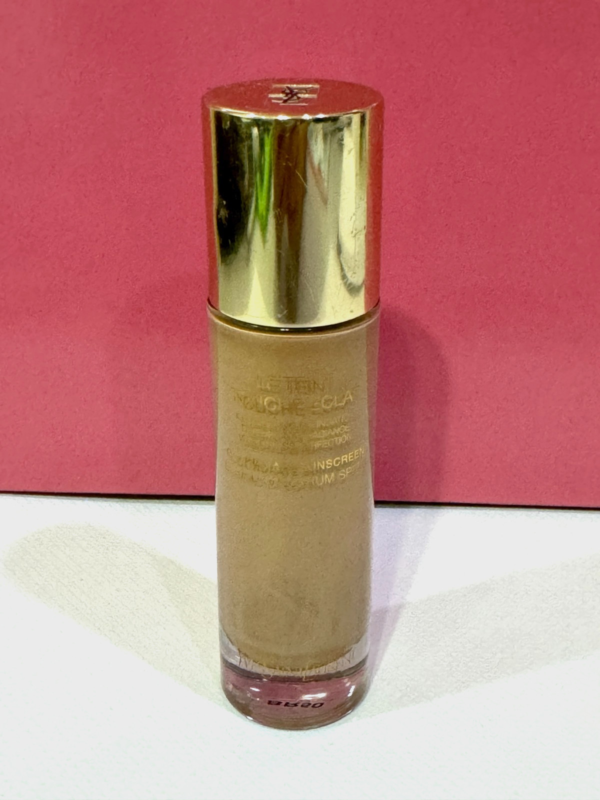 YSL Le Teint Touche Eclat Illuminating Foundation 1oz. *Dented- BR 50 Beige Rose