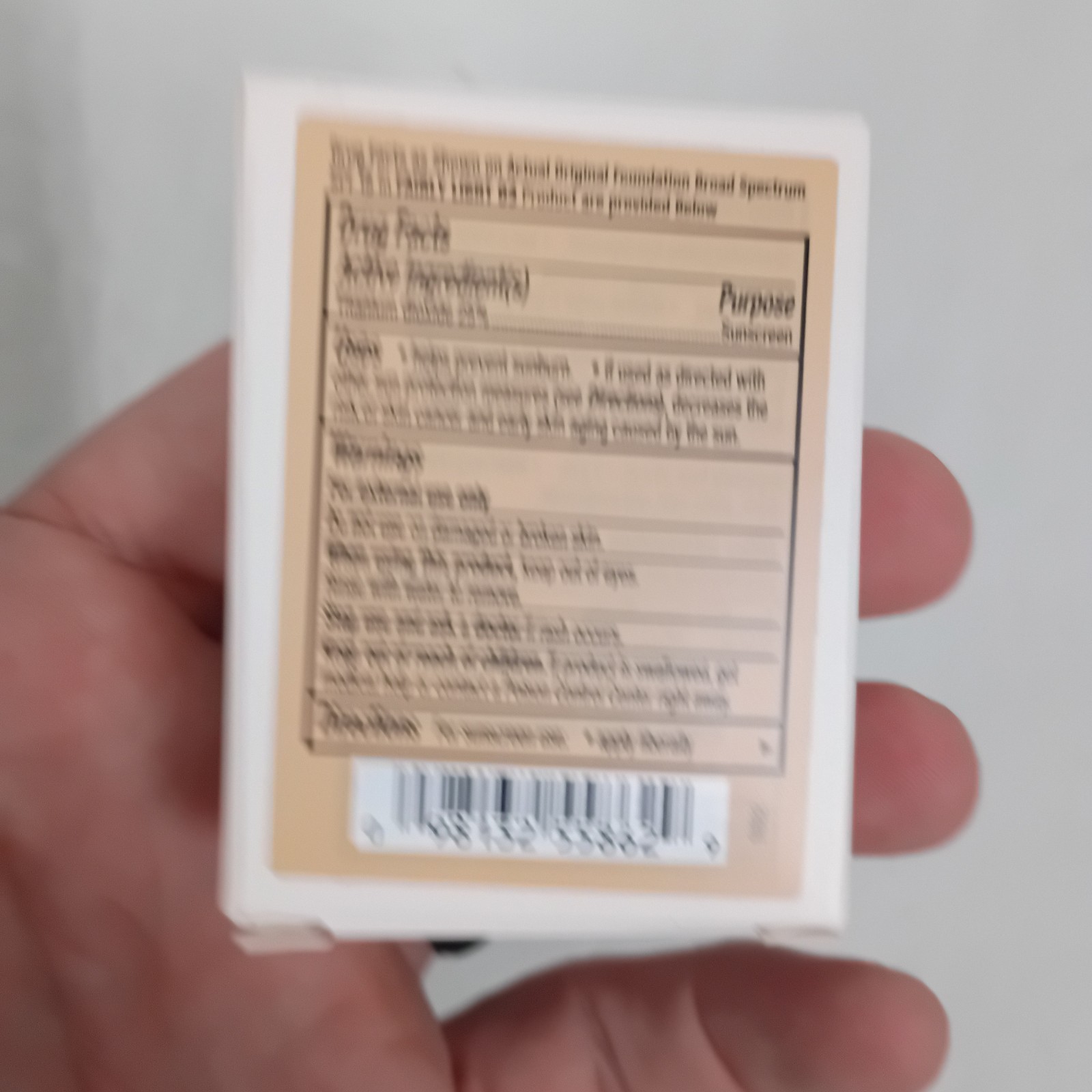 bareMinerals Original Foundation Broad Spectrum SPF 15 “Medium Beige” 2g Sealed