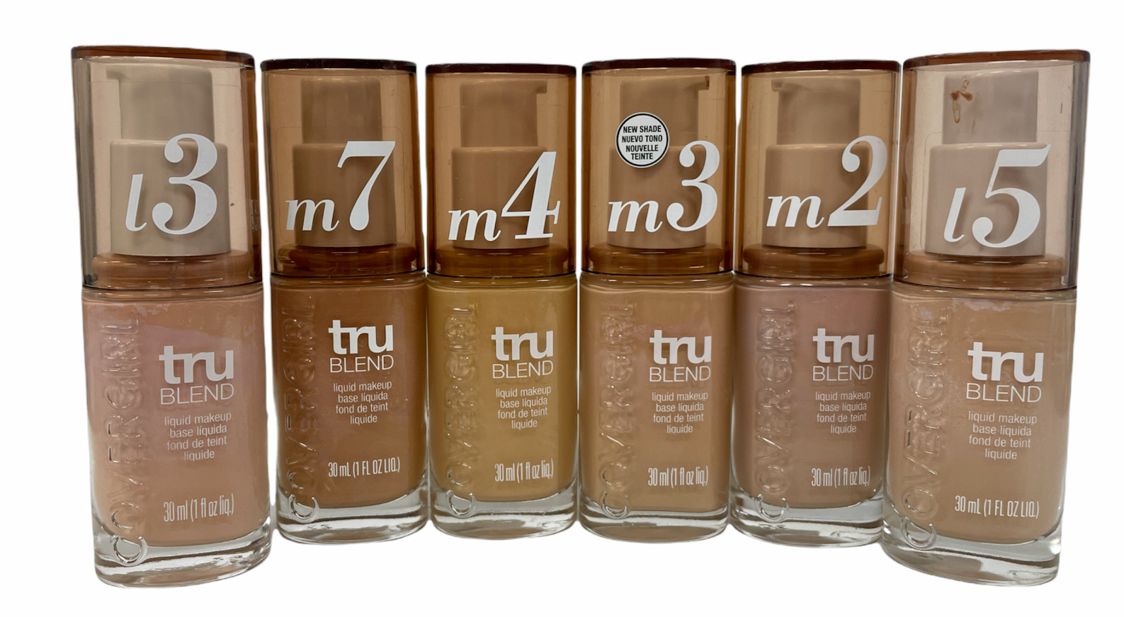 Covergirl TruBlend Liquid Foundation (30ml/1oz) NEW; YOU PICK SHADE!