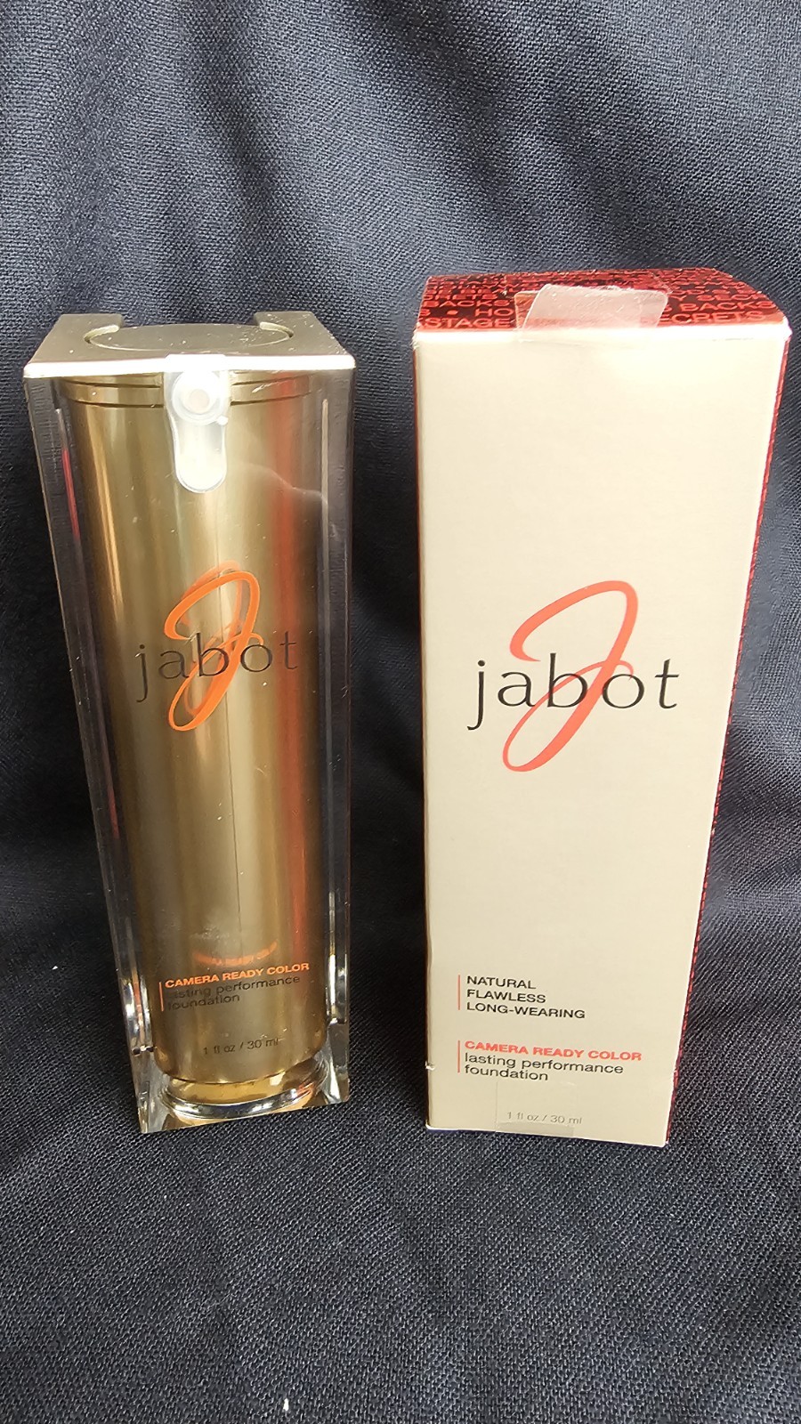 Jabot Natural Flawless Long Wearing Foundation Nude Beige Light Medium 1floz