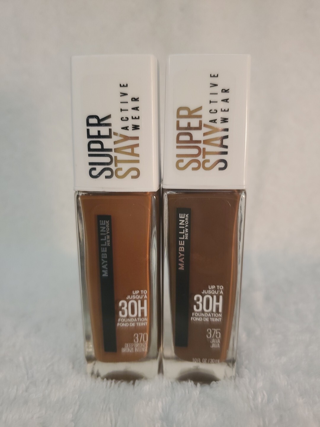 Maybelline New York Super Stay Active Wear 30 HR. Foundation #370 Deep #375 Java