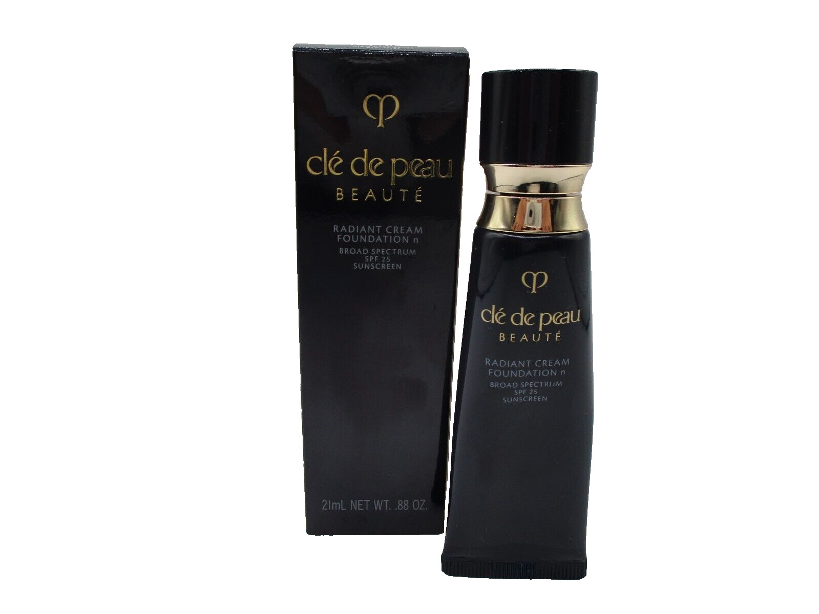 Cle De Peau Beaute Radiant Cream Foundation SPF 25 ~ B100 Rich Deep Beige ~