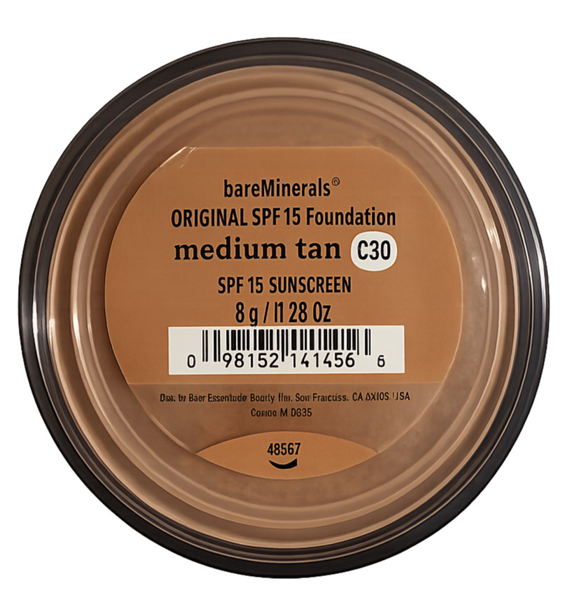 bareMinerals Original Foundation SPF 15 Medium Tan C30 8g Mineral Powder New