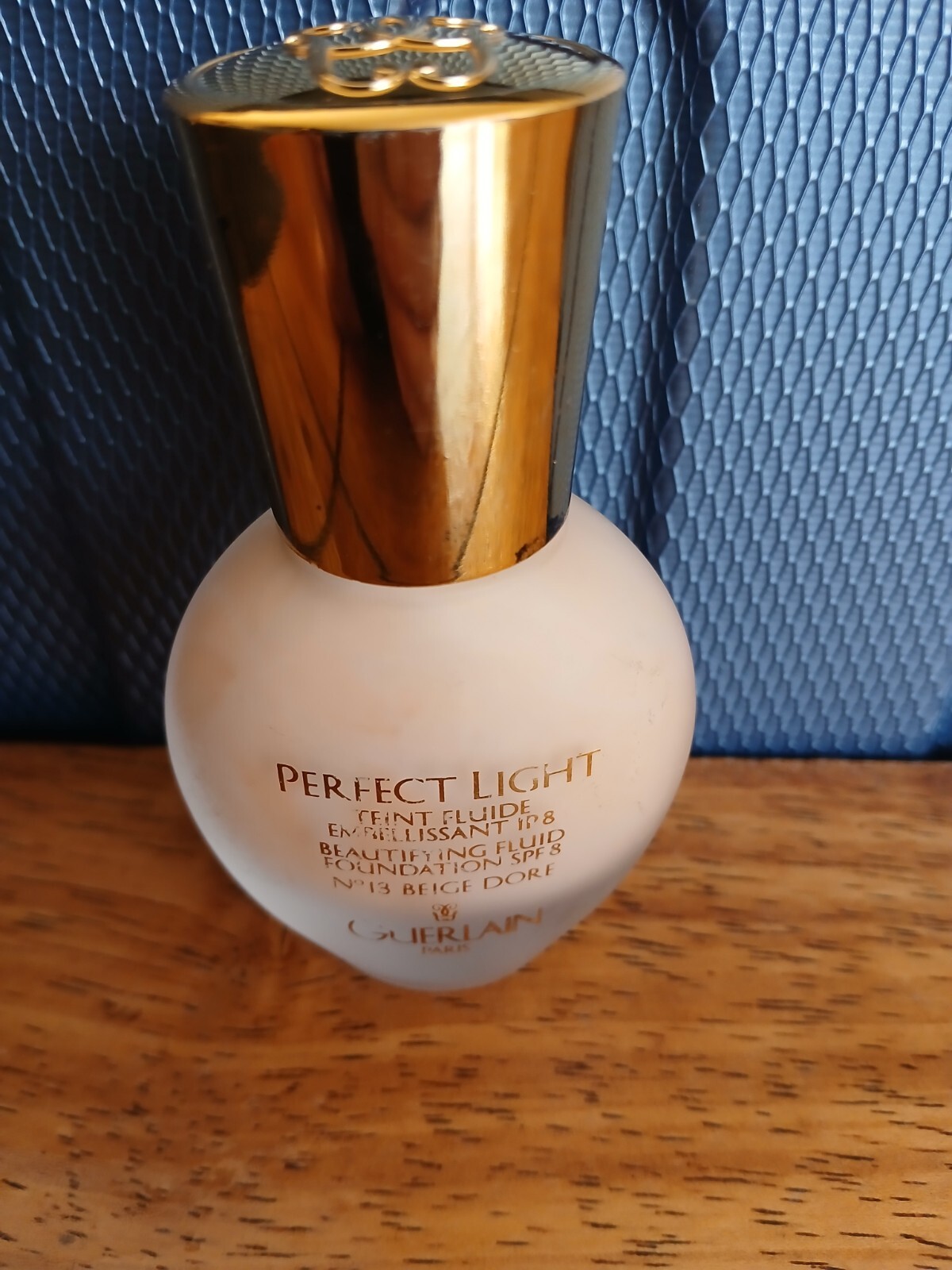 GUERLAIN Perfect Light Beautifying Fluid Foundation Spf 8 #13 Beige Dore 1.2 oz