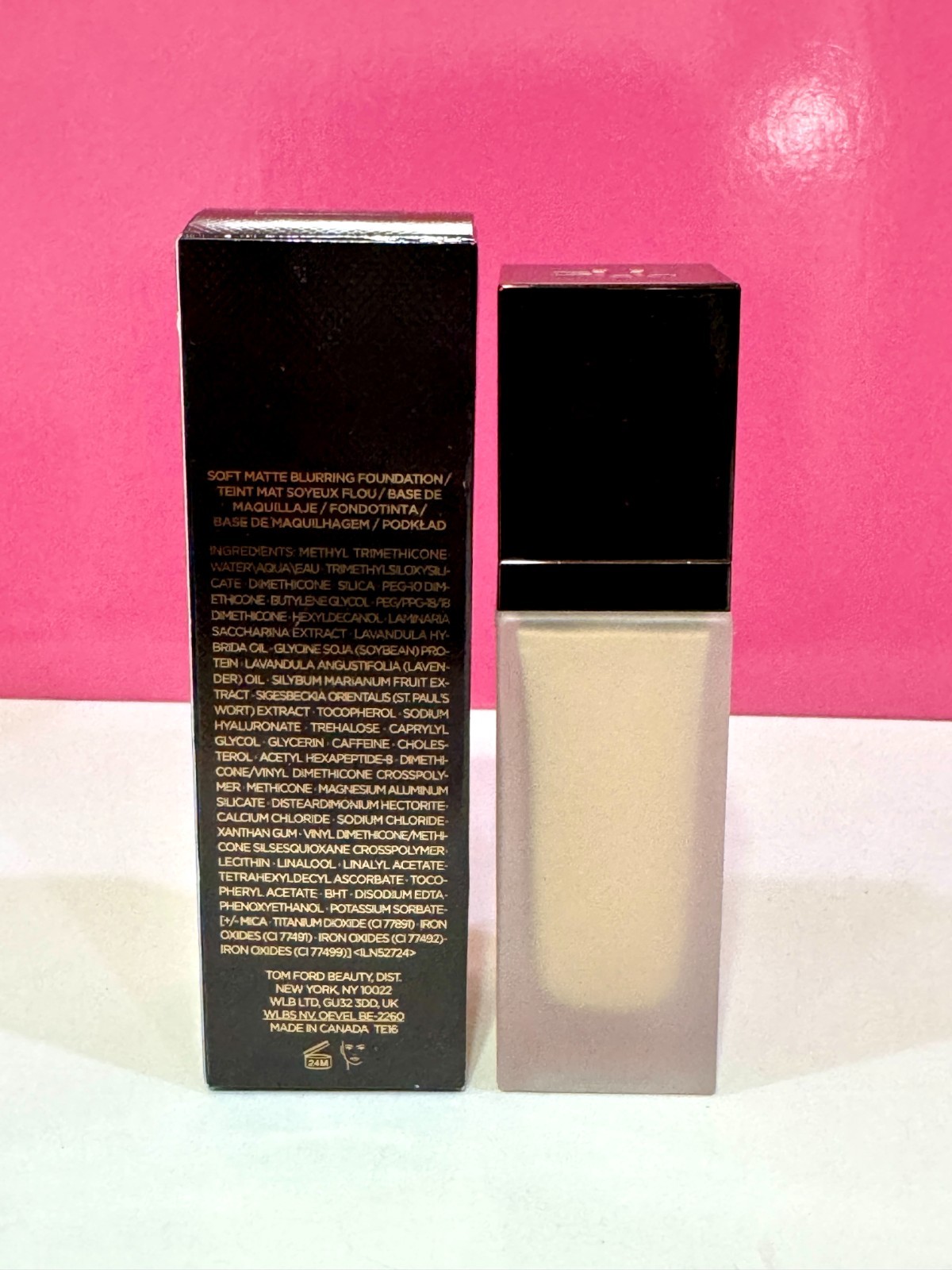 Tom Ford Architecture Soft Matte Blurring Foundation 1 oz. New Box- Choose Shade