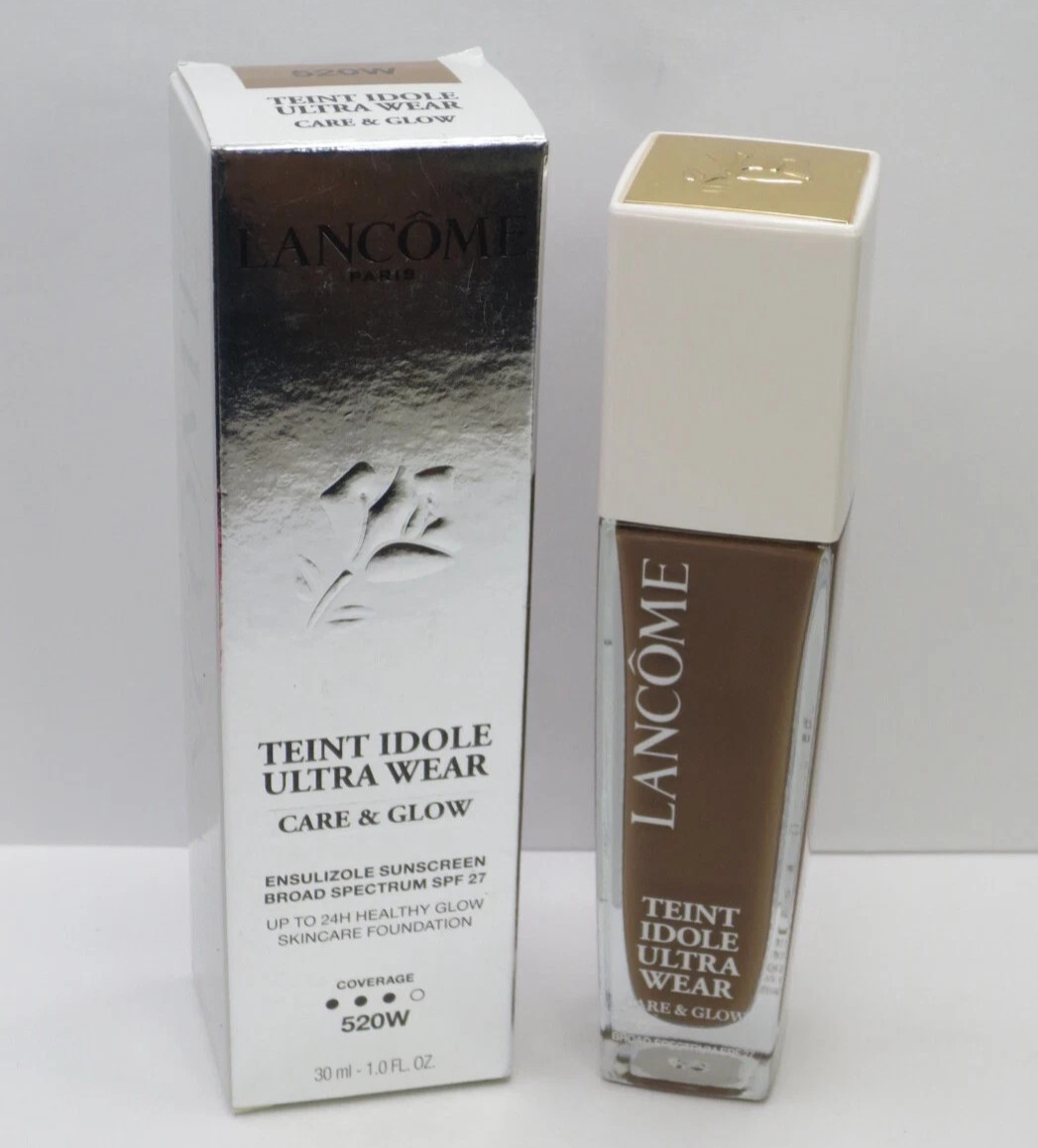Lancome Teint Idole Ultra Wear Care & Glow Foundation 520W ~ SPF 27 ~ NEW IN BOX