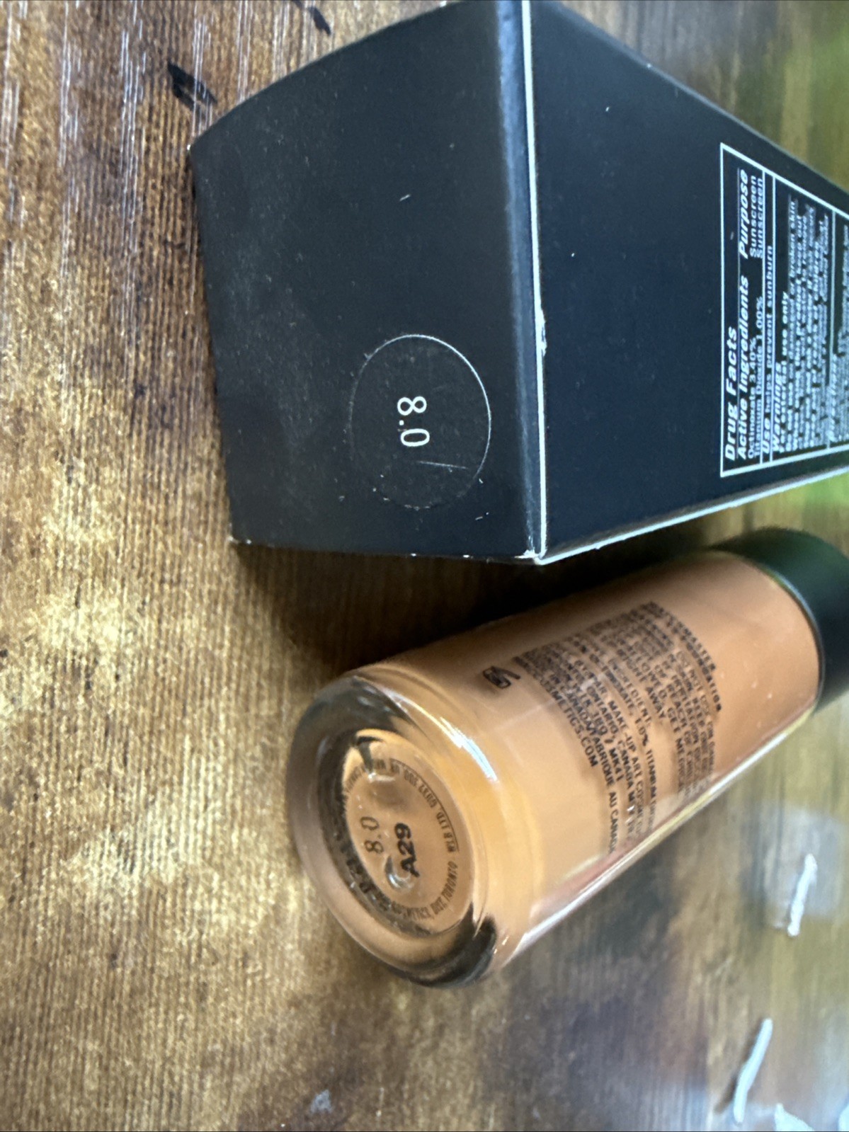 MAC Matchmaster SPF 15 Foundation Broad Spectrum 35 ML/1.2 oz ~SHADE~8.0 NIB