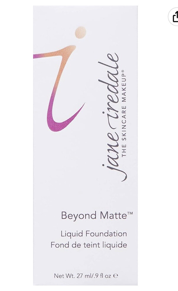 Jane Iredale M12 – Dark Beyond Matte Liquid Foundation, NIB