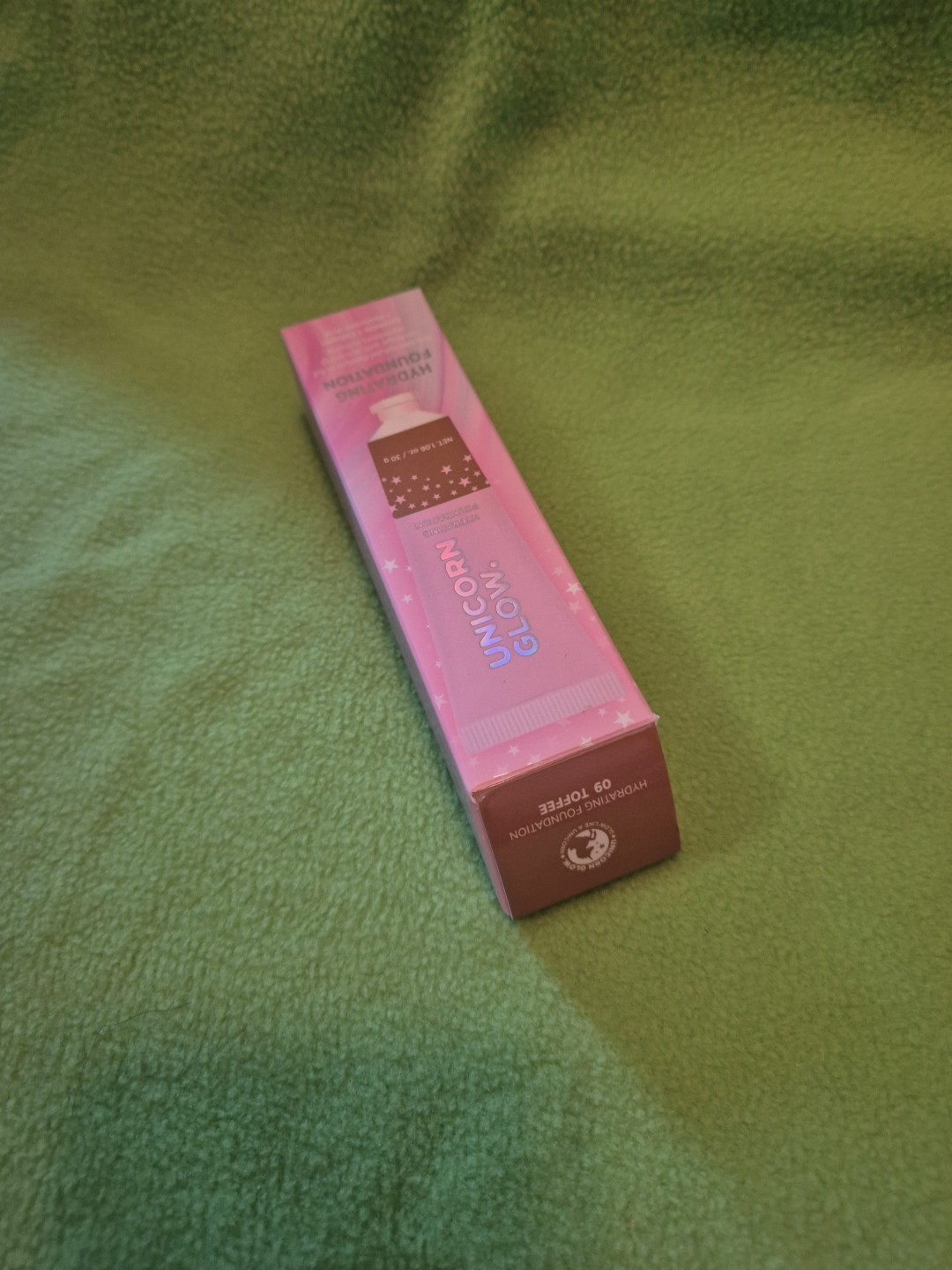UNICORN GLOW HYDRATING FOUNDATION #9 TOFFEE Collagen Serum + Hyaluronic Acid +