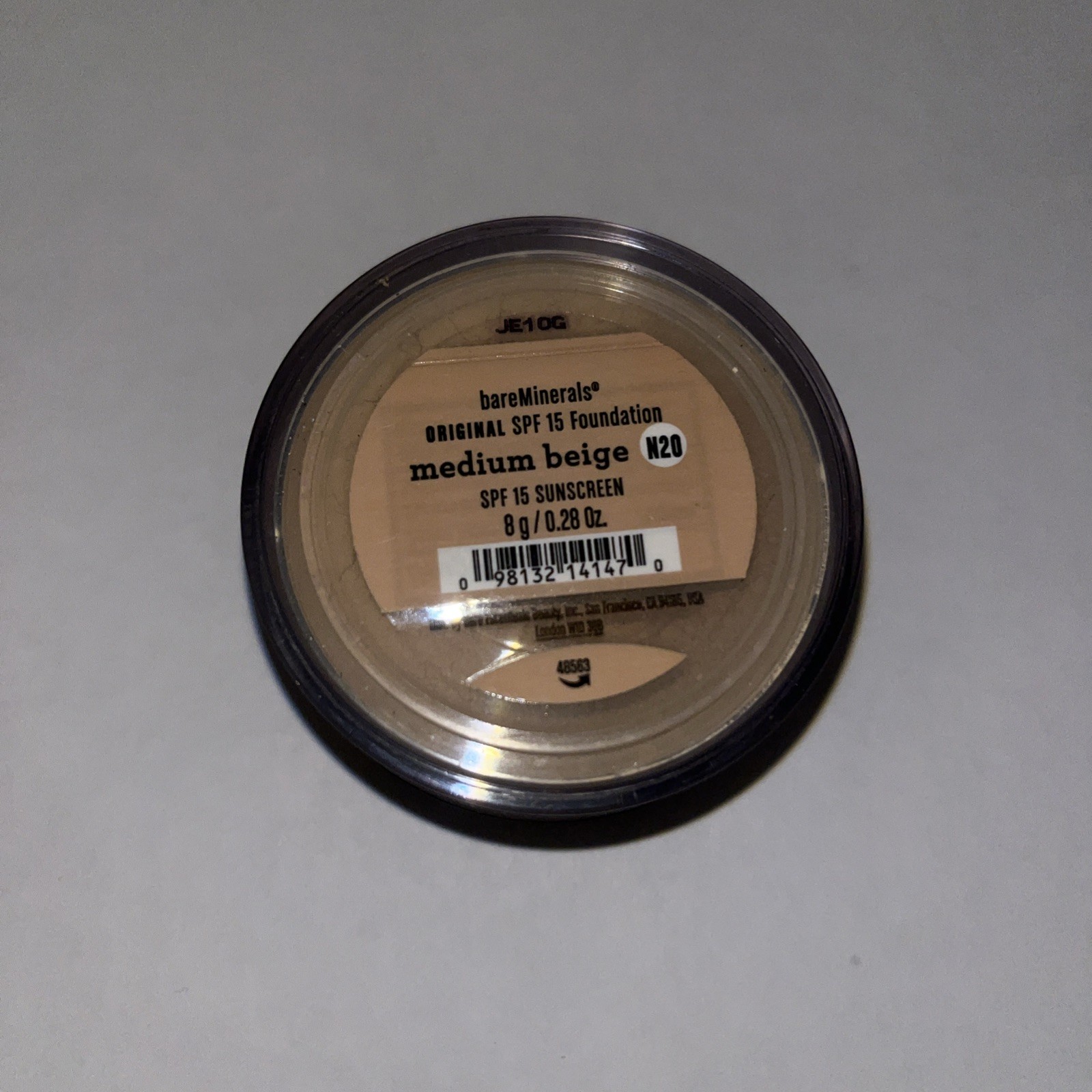 bareMinerals Original Foundation SPF 15 8g/0.28oz – Medium Beige N20 New