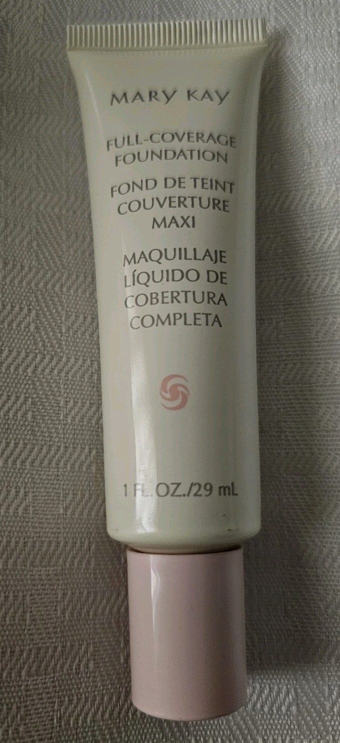 Mary Kay Full Coverage Foundation Beige 302 #367200 Normal to Dry Skin NOS