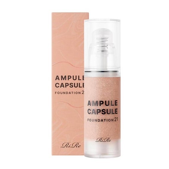 RIRE Ampoule Capsule Foundation 30ml #Natural Beige Moist Natural Cover Makeup