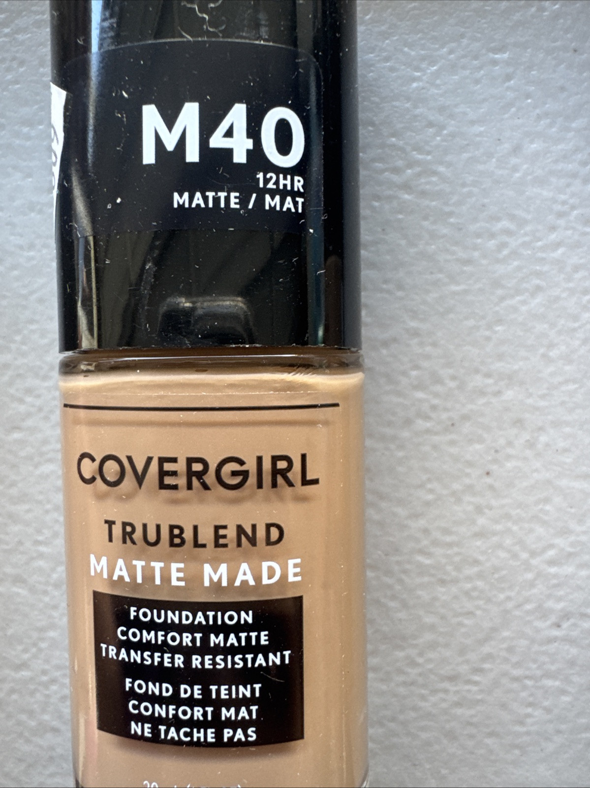 2x Covergirl Trublend Matte Made Liquid Foundation M40 12 Hr Warm Nude