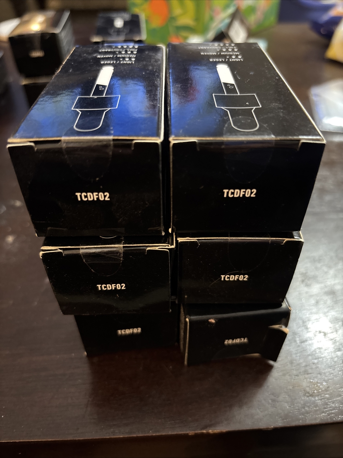 Lot Of 6 NYX Professional Makeup Total Control Drop Foundation TCDF02 Alabaster
