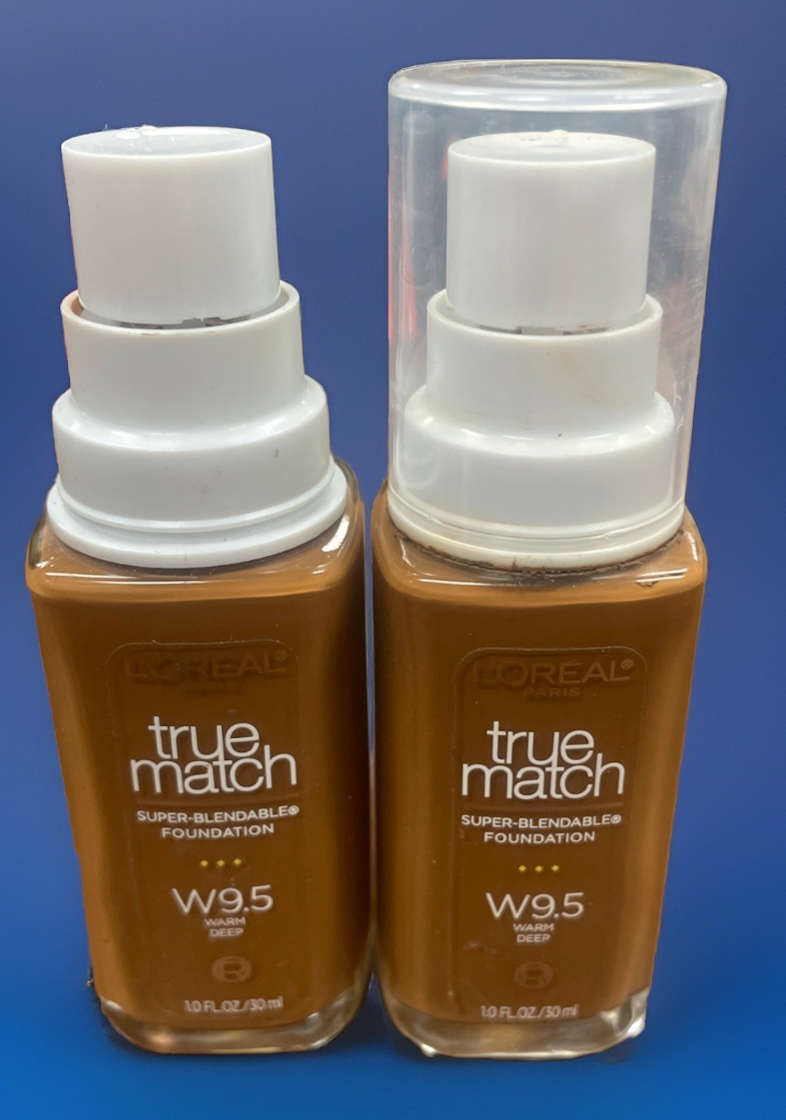 L’Oreal True Match Super Blendable Foundation W9.5 Warm Deep 2 Bottles Read!!