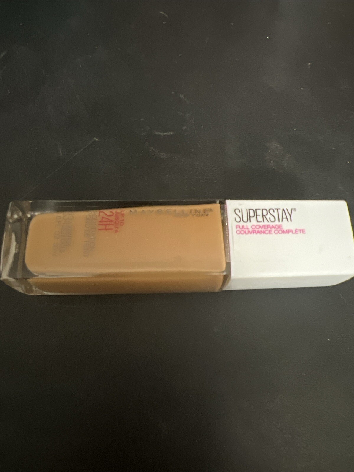 Maybelline SuperStay Full Coverage 24hr Foundation 334 Warm Sun 1pc Read