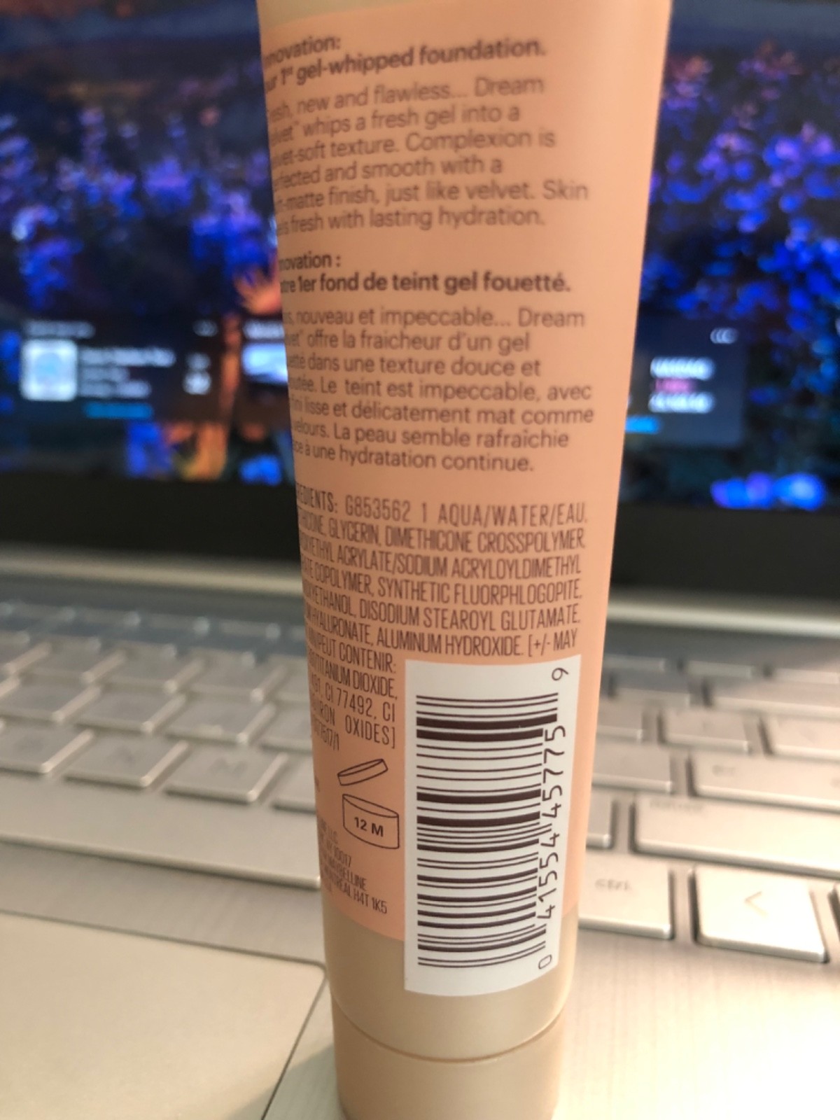 MAYBELLINE Dream Velvet FOUNDATION Soft-Matte CLASSIC IVORY # 20 NEW SEALED