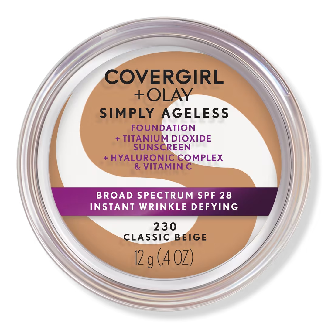 COVERGIRL Simply Ageless Instant Wrinkle Defying Foundation 230 Classic Beige