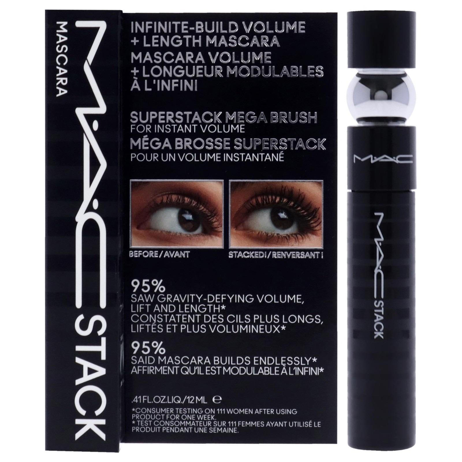 Stack Mascara Superstack Macro Brush Mascara Women 0.41 oz