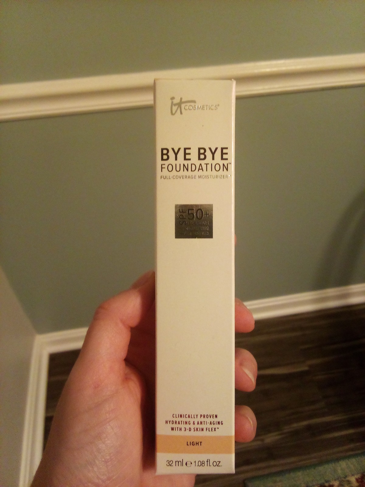 it Cosmetics BYE BYE “LIGHT” Foundation Full Coverage Moisturizer 1.08oz Sealed