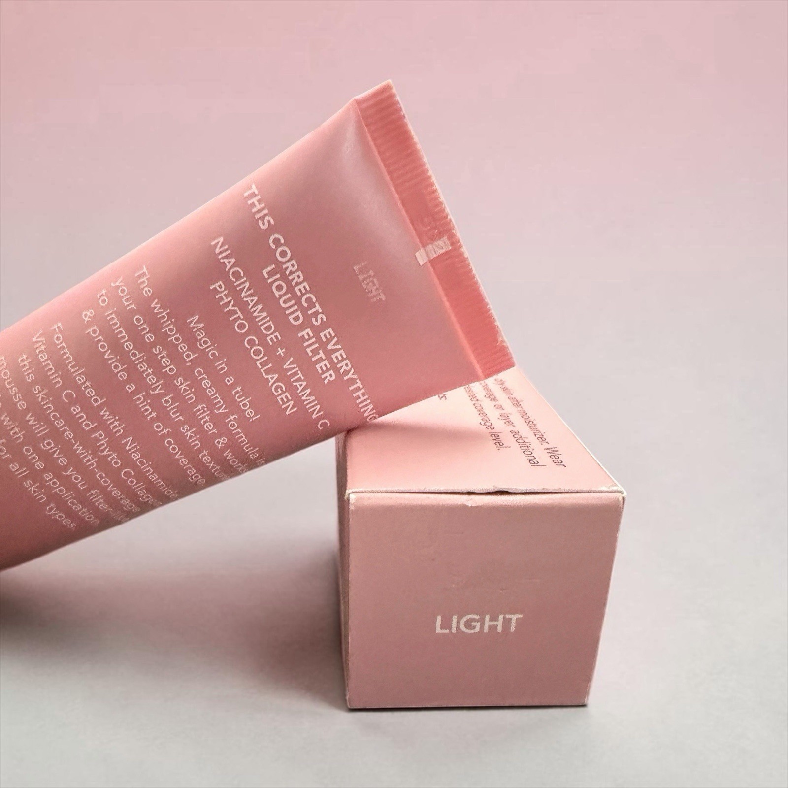 NIB~ Doll 10 LIQUID FILTER This Corrects Everything LIGHT Foundation Niacinamide