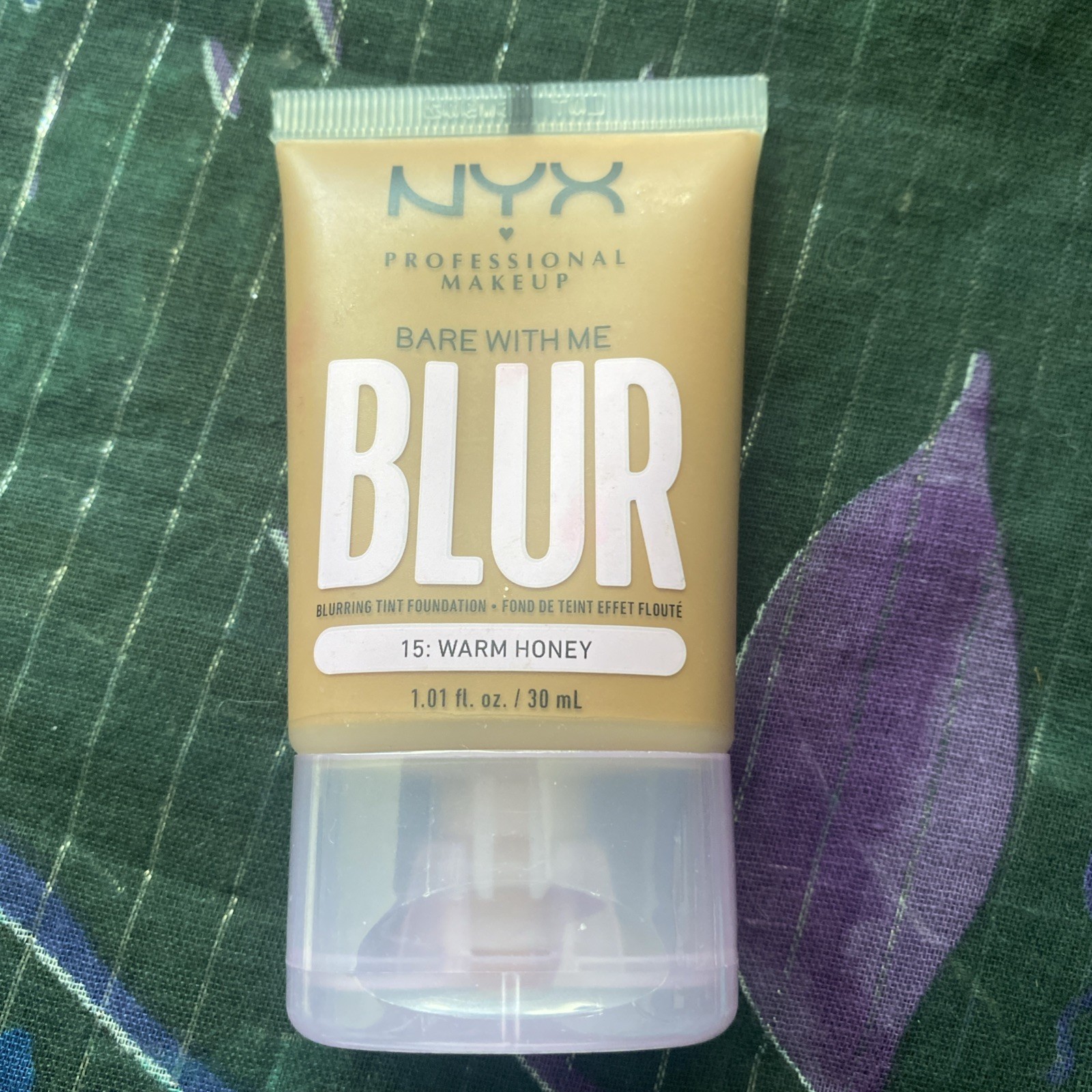 NYX Bare With Me Blur Blurring Tint Foundation BWMBT15 WARM HONEY – SEALED
