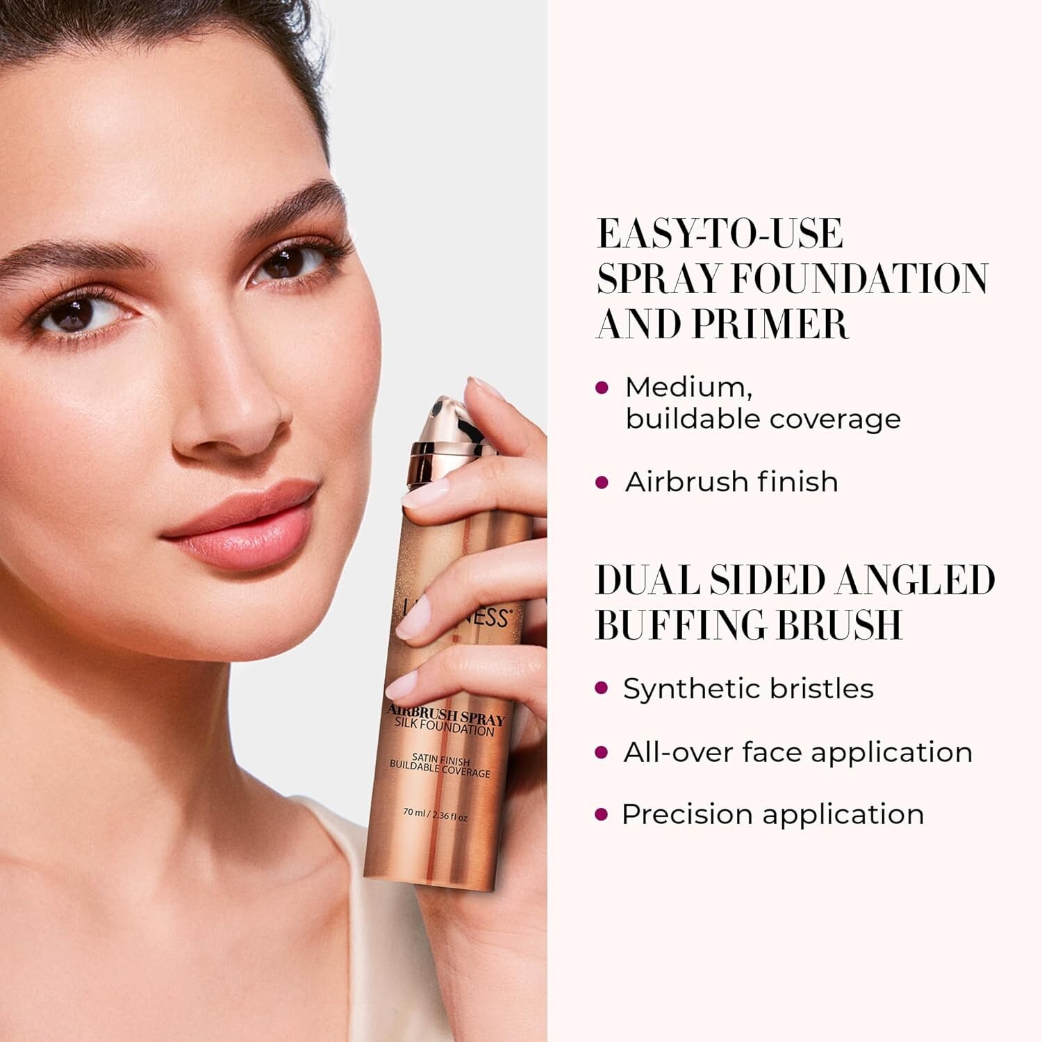 Ultimate Airbrush Spray Foundation Starter Kit – Anti-Aging & Hydrating Formula