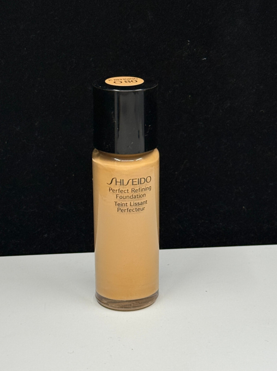 Shiseido Perfect Refining Foundation 15mL/0.5 oz #O 80 NW-O BOX *CHECK