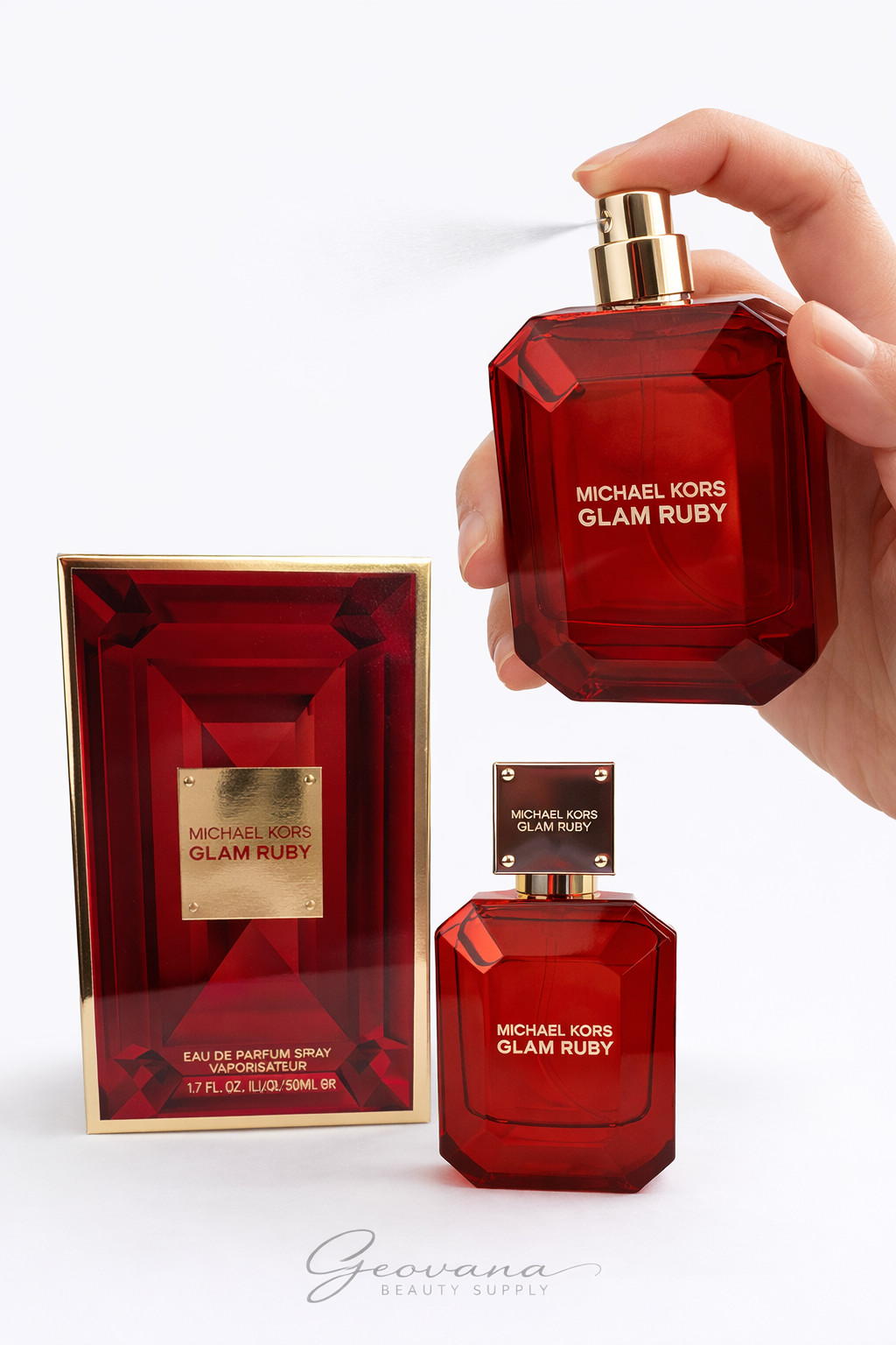 Michael Kors Glam Ruby Eau de Parfum 1.7oz 50ml RARE Women NEW IN BOX
